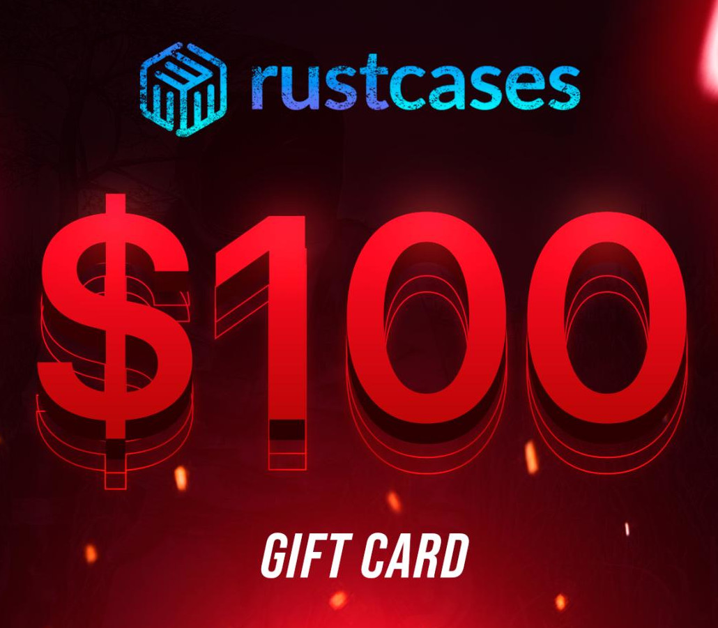 

RUSTCASES.com $100 Gift Card