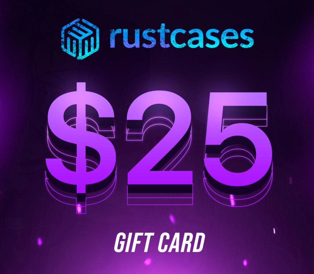 

RUSTCASES.com $25 Gift Card