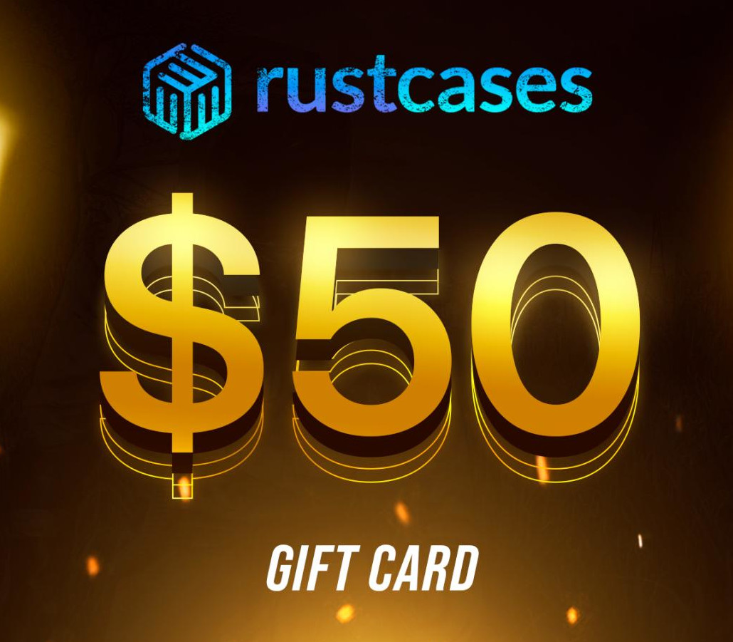 

RUSTCASES.com $50 Gift Card