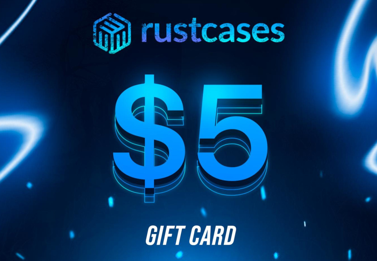 RUSTCASES.com $5 Gift Card