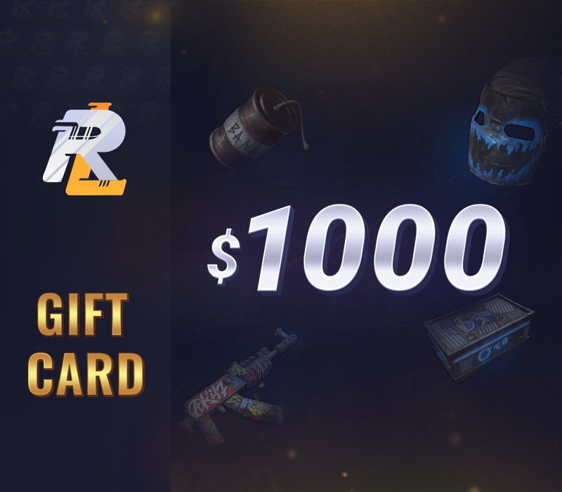 

Rustyloot $1000 Gift Card