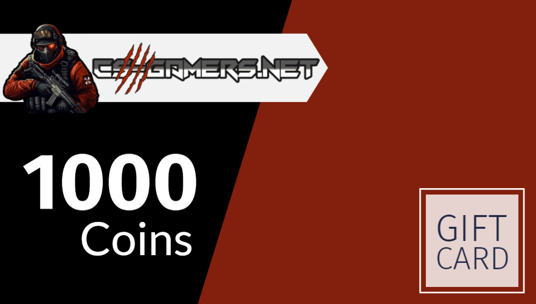 CS-GAMERS 1000 Coins Gift Card