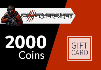 CS-GAMERS 2000 Coins Gift Card