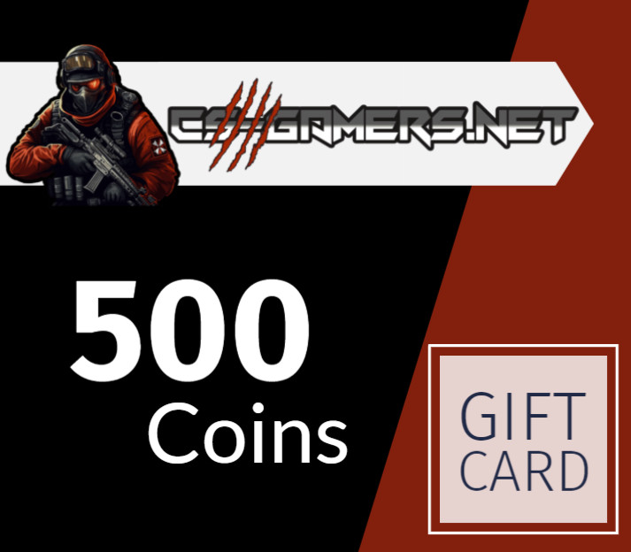 

CS-GAMERS 500 Coins Gift Card