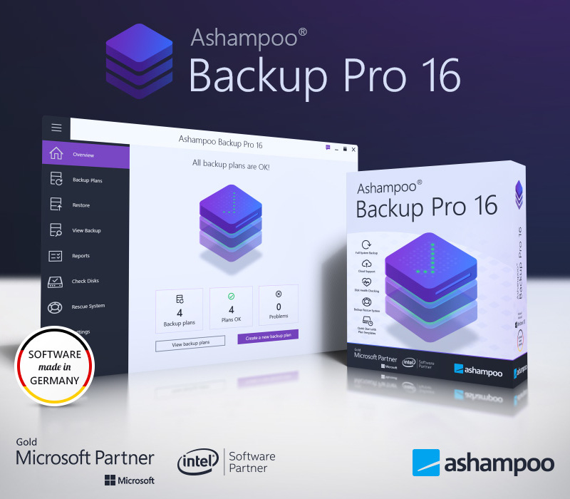 

Ashampoo Backup Pro 16 Key (Lifetime / 1 PC)