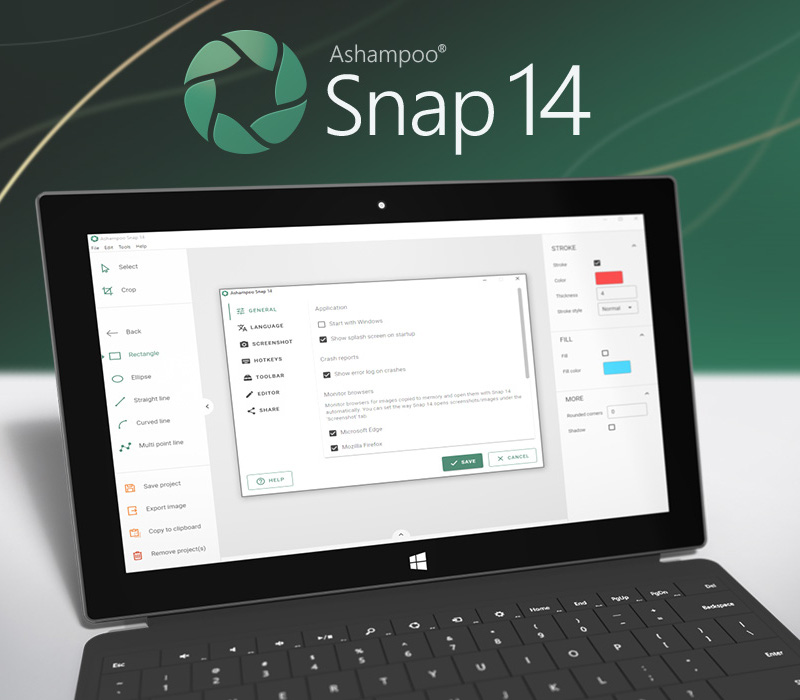 

Ashampoo Snap 14 Key (Lifetime / 1 PC)