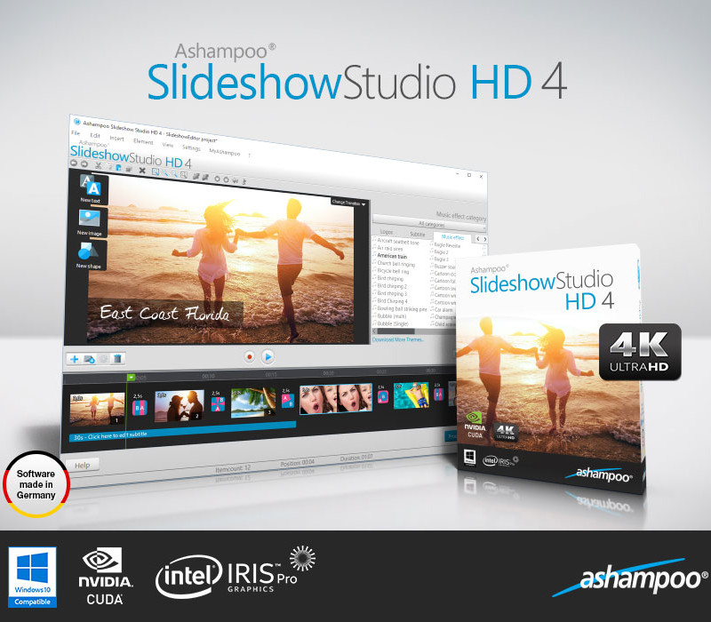 Ashampoo Slideshow Studio HD 4 Activation Key (Örök / 1 PC)