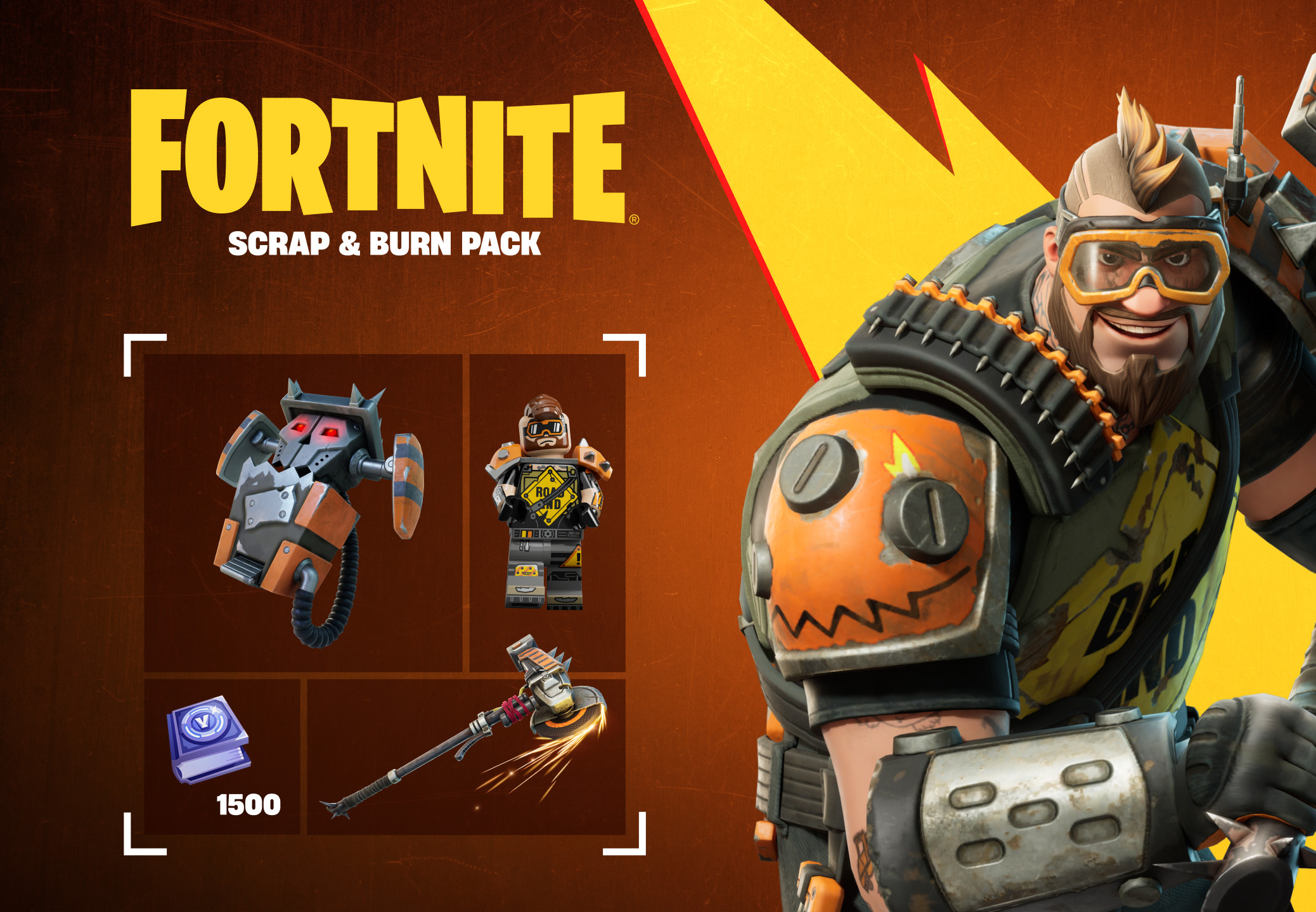 Fortnite - Scrap & Burn Pack DLC ZA XBOX One / Xbox Series X|S CD Key