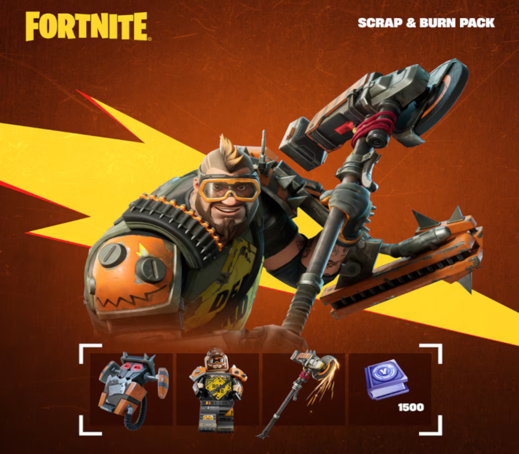 

Fortnite - Scrap & Burn Pack DLC ZA XBOX One / Xbox Series X|S CD Key