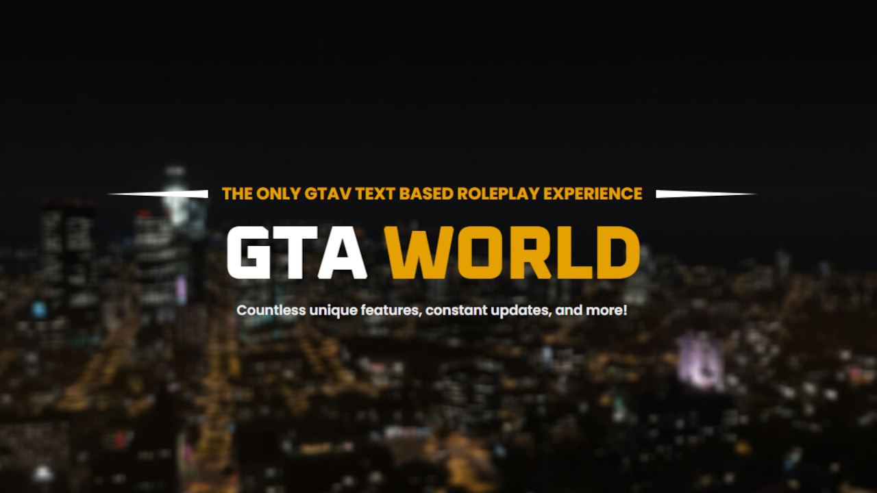GTAW RP - 180 World Points TR