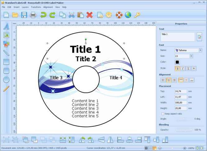 RonyaSoft: CD DVD Label Maker CD Key (Lifetime / 2 PCs)