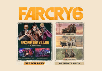 Far Cry 6 - Season Pass + Ultimate Pack DLC EU PS5 CD Key
