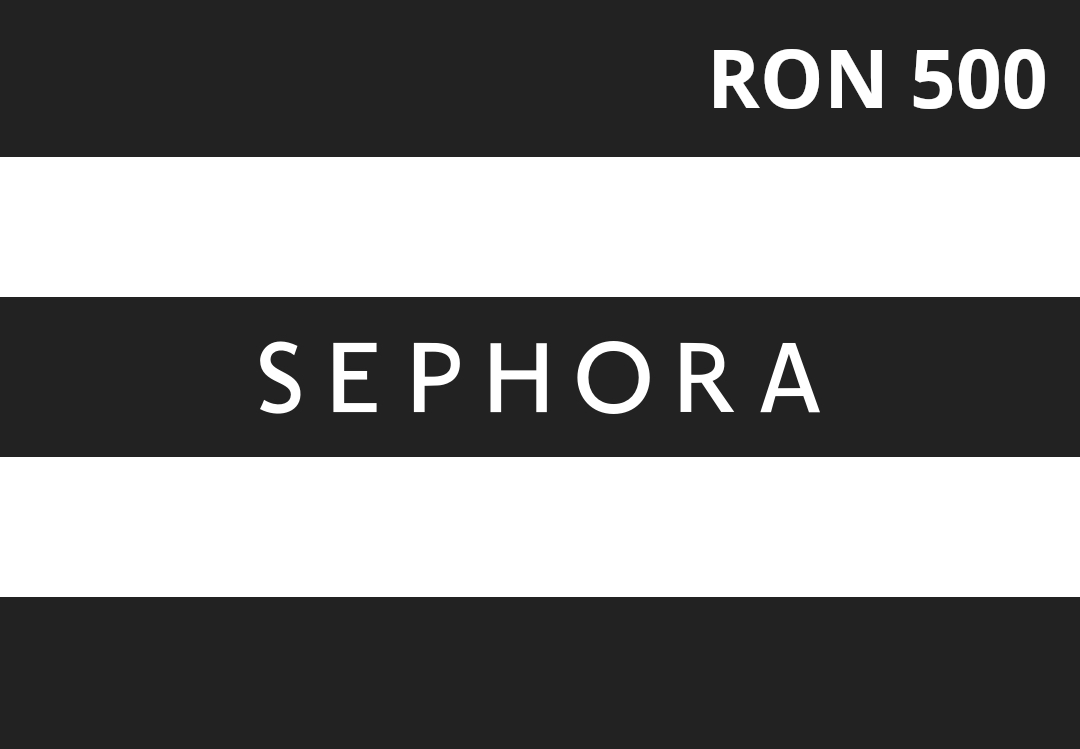 Sephora 500 RON Gift Card RO