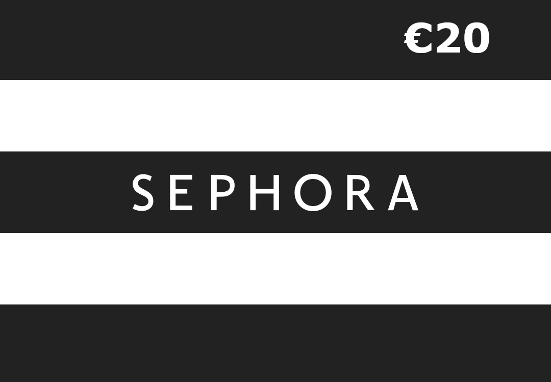 Sephora €20 Gift Card FR