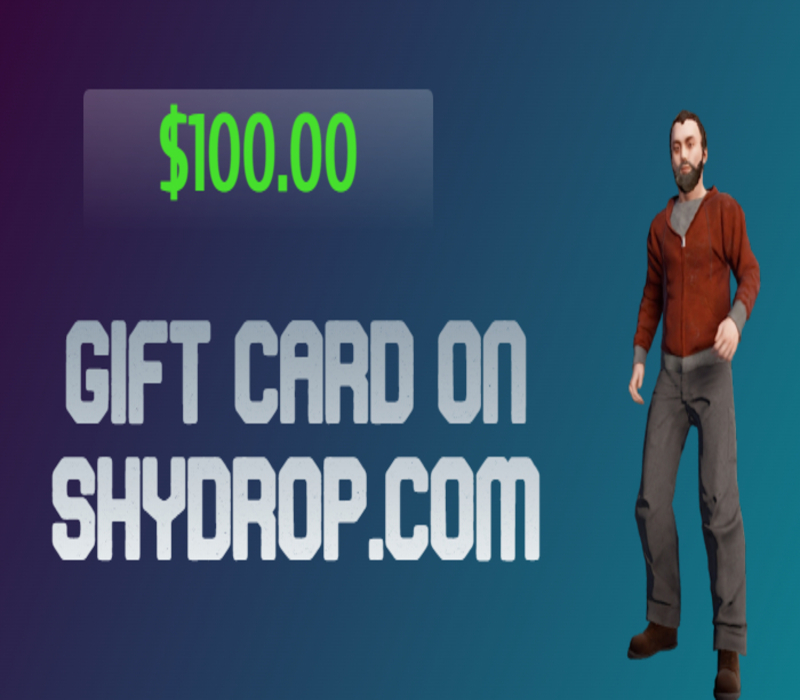 

ShyDrop $100 Gift Card