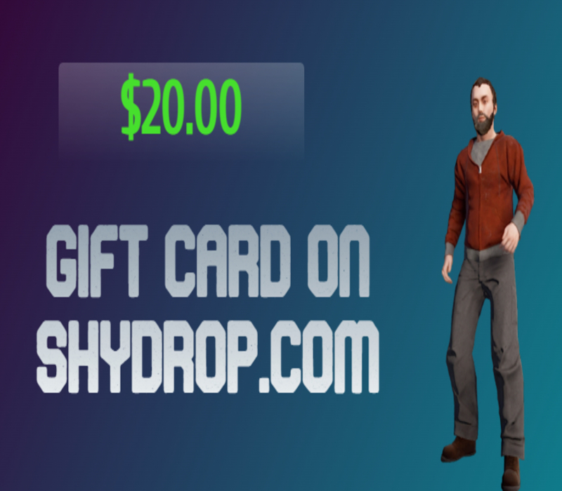 

ShyDrop $20 Gift Card