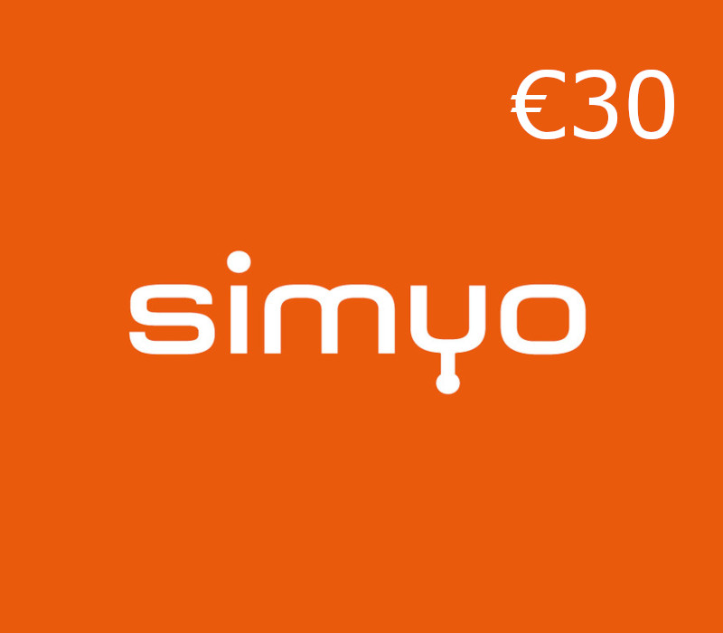 

Simyo €30 Mobile Top-up ES