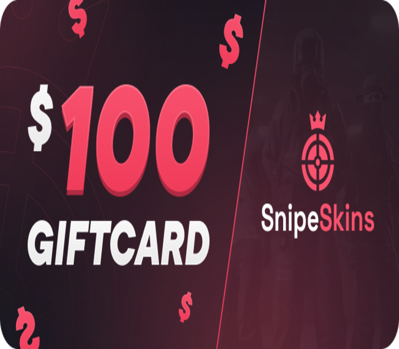 

SnipeSkins $100 Gift Card