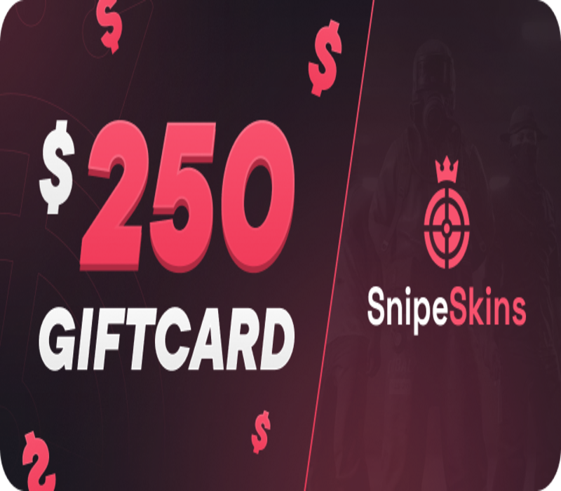 

SnipeSkins $250 Gift Card