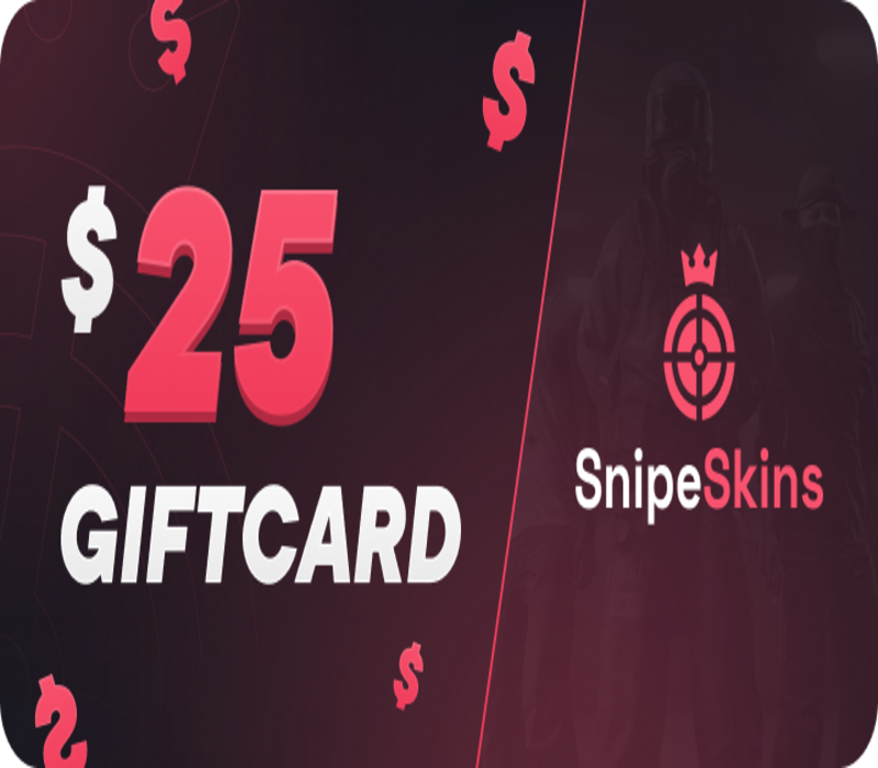 

SnipeSkins $25 Gift Card