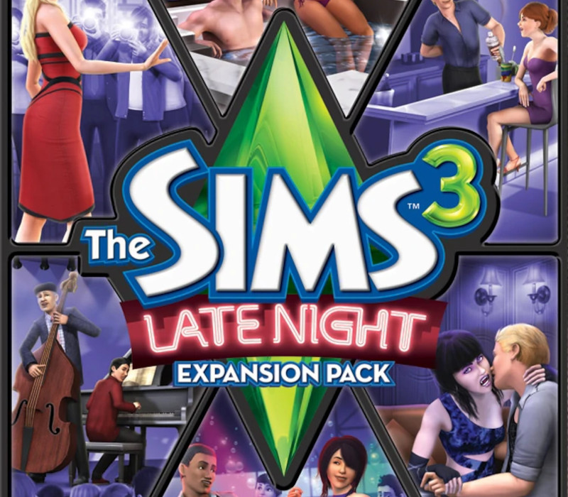 The Sims 3 + Late Night Expansion Pack DLC Origin