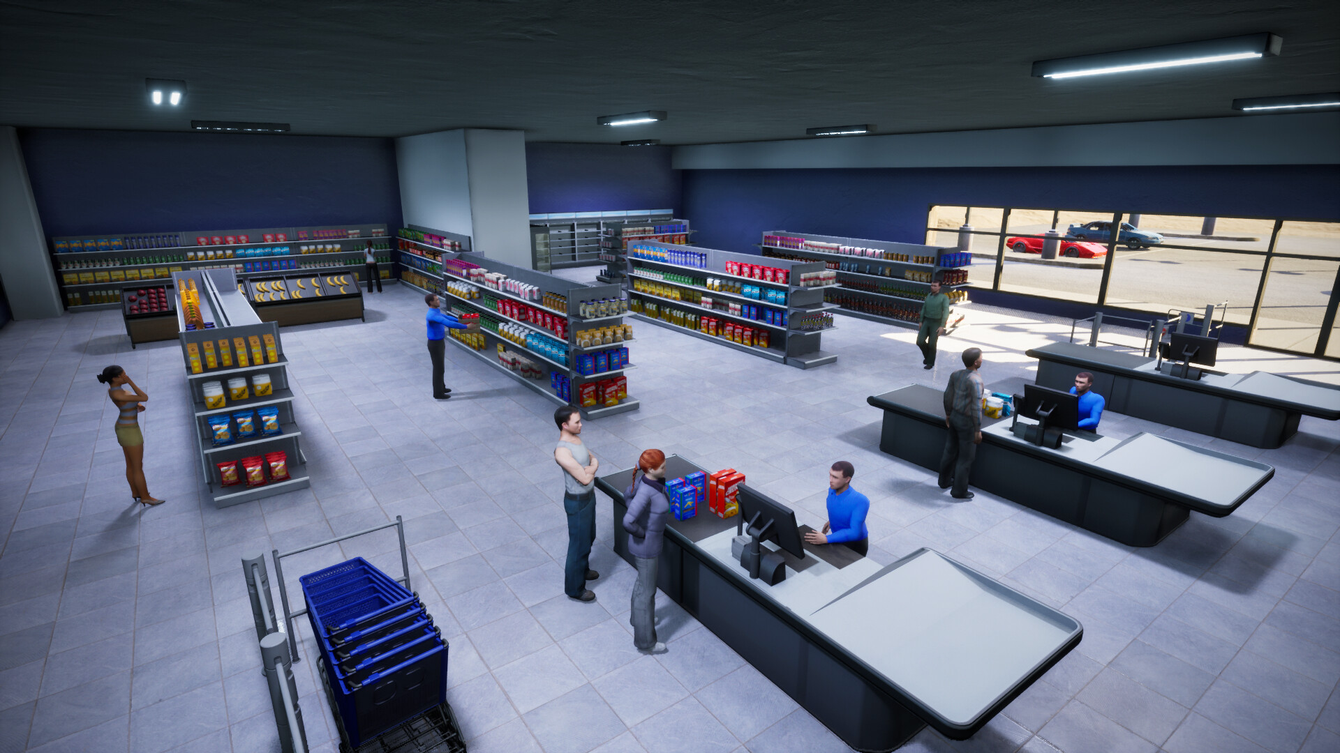 Grocery Store Simulator PC Steam Account