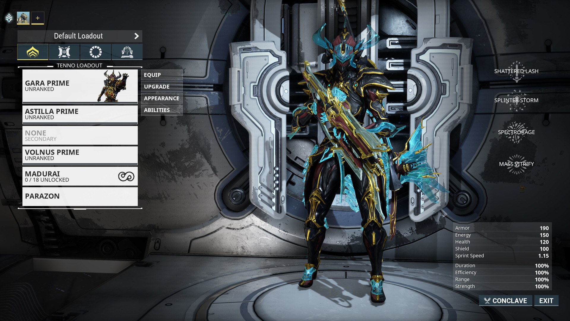 Gara prime warframe фото 9