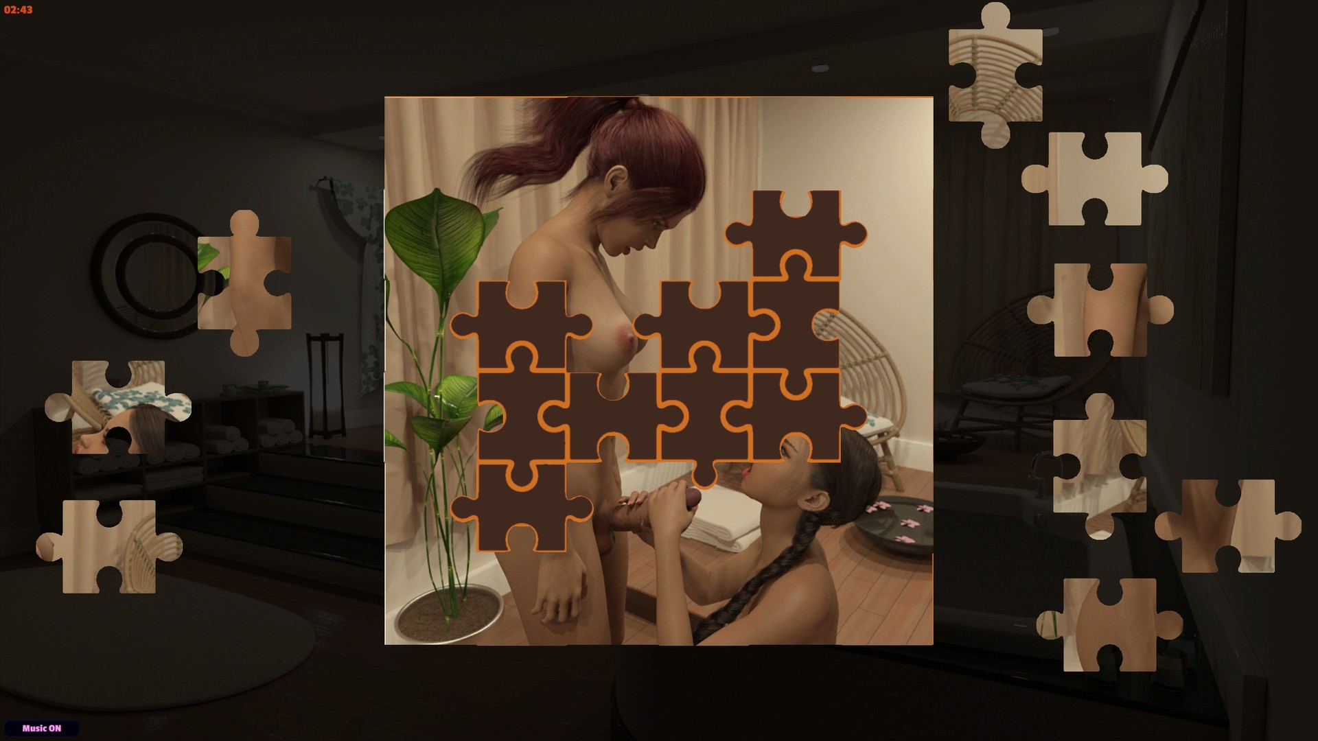 Jigsaw Puzzle - Futanari Massage Steam CD Key