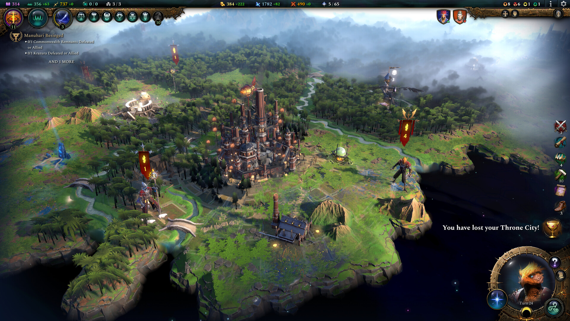 Age Of Wonders 4 - Empires & Ashes DLC EU Steam CD Key