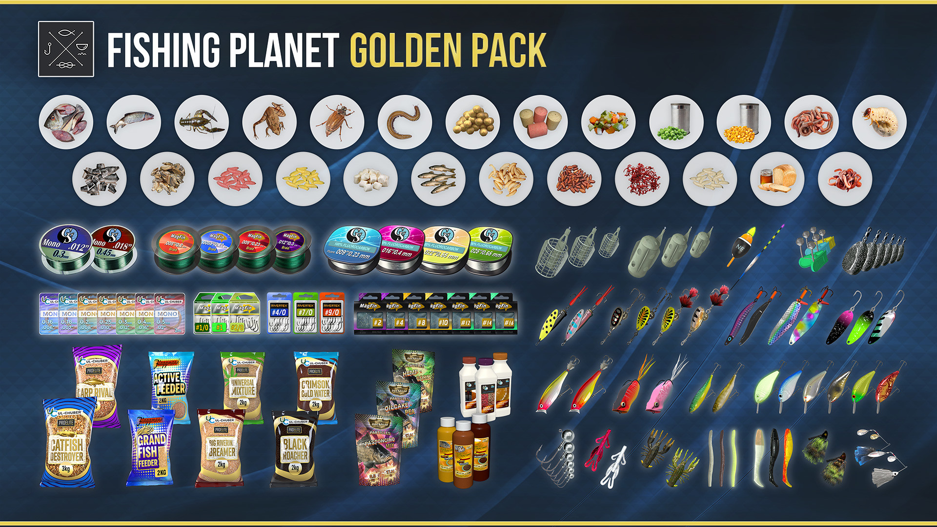 Fishing Planet - Golden Pack DLC EU Steam Altergift