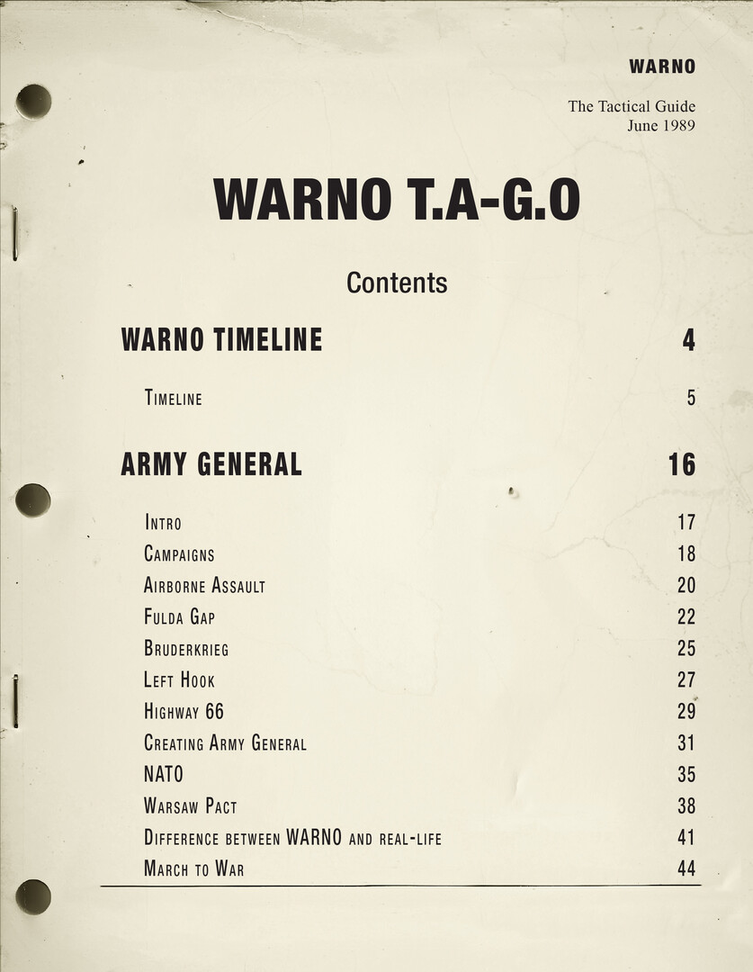 WARNO - Digital Guides DLC PC Steam