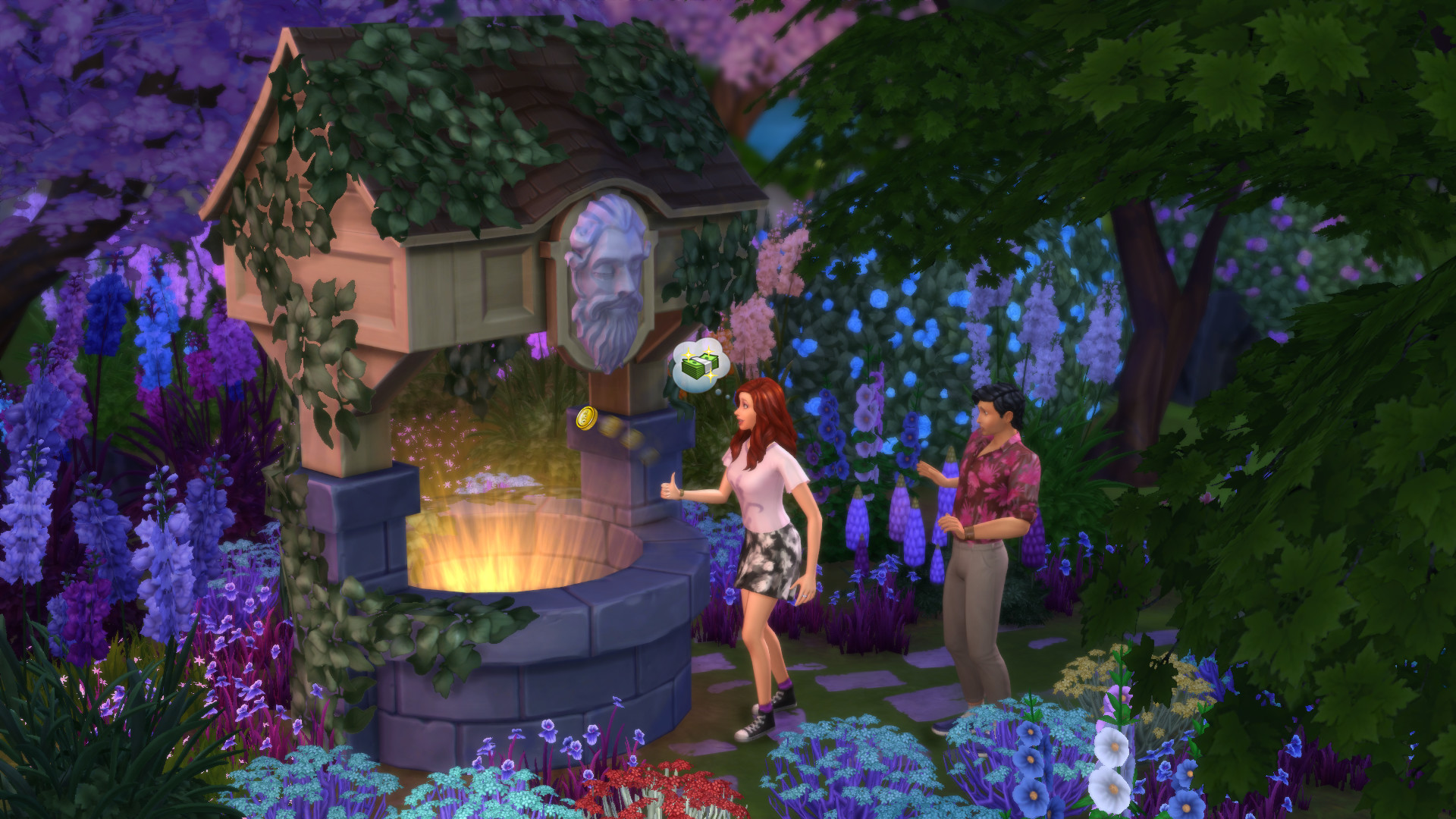 The Sims 4 + Fashion Street Kit + Jungle Adventure + Luxury Party + Romantic Garden Bundle PC Origin Account