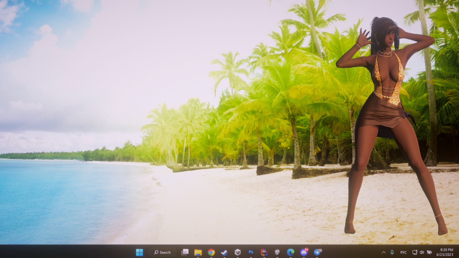 Desktop Beach Girls - 18+ DLC Steam CD Key