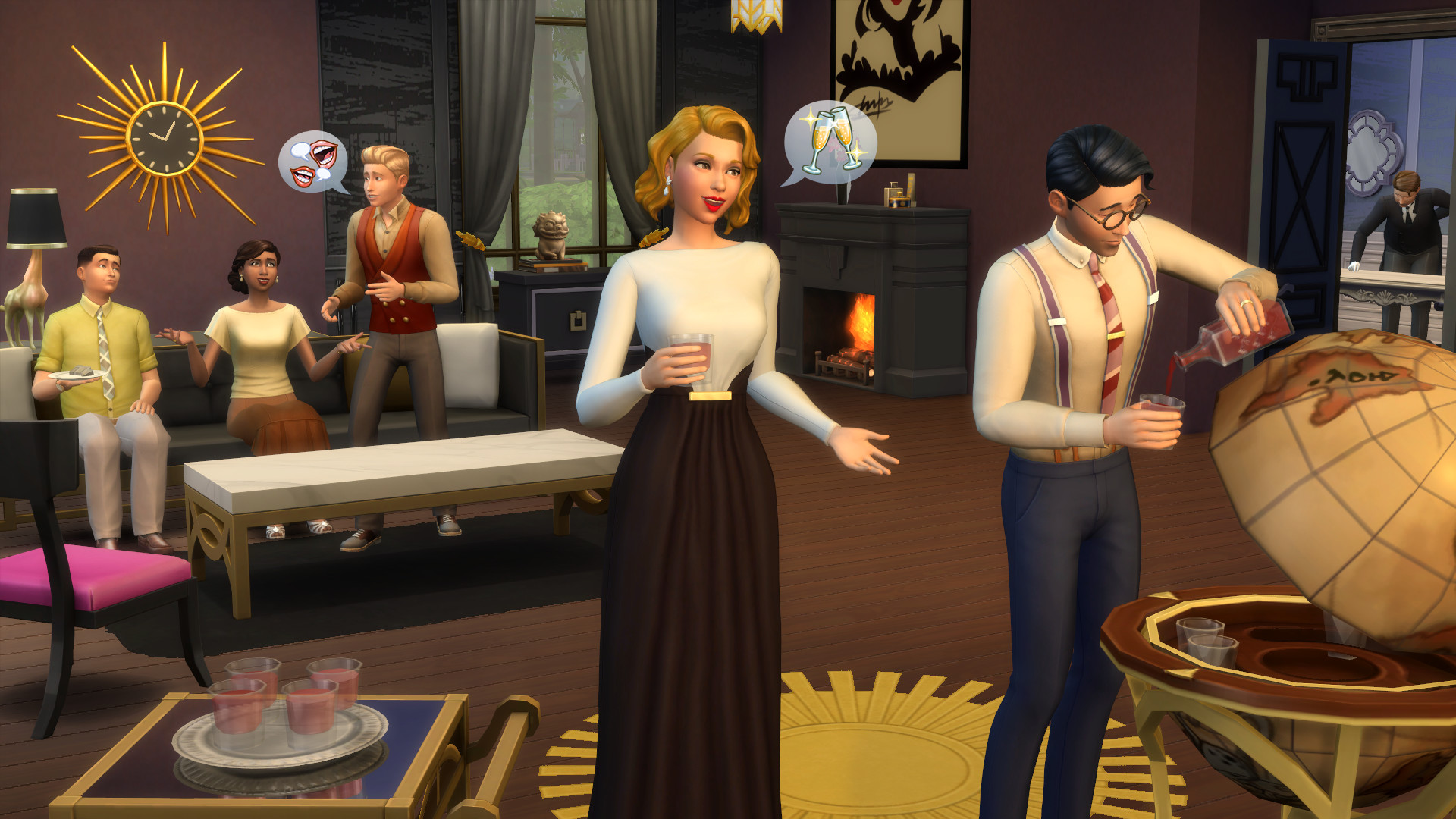 The Sims 4 Bundle Pack: City Living, Vampires, And Vintage Glamour DLCs Origin CD Key