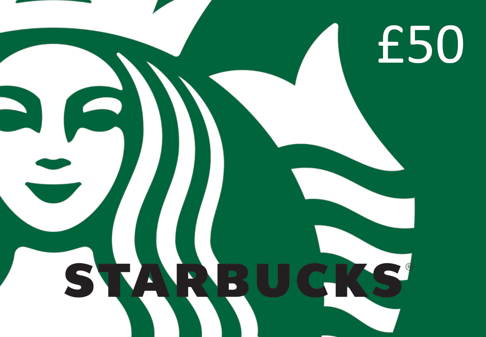 Starbucks £50 Gift Card UK