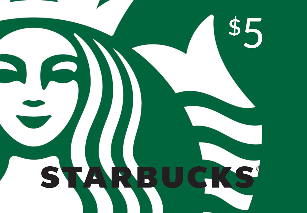 Starbucks $5 Gift Card US