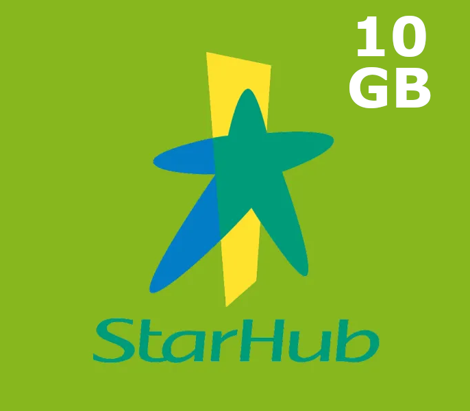 

Starhub 10 GB Data Mobile Top-up SG