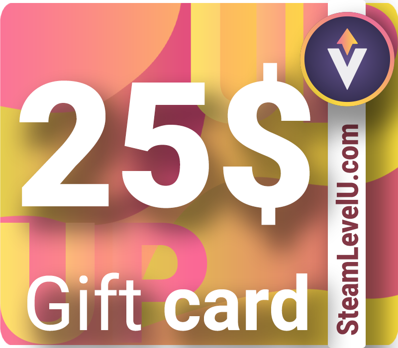 

SteamLevelU 25 USD Gift Card