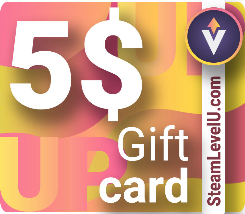 

SteamLevelU 5 USD Gift Card