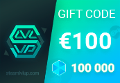 SteamlvlUP €100 Gift Code