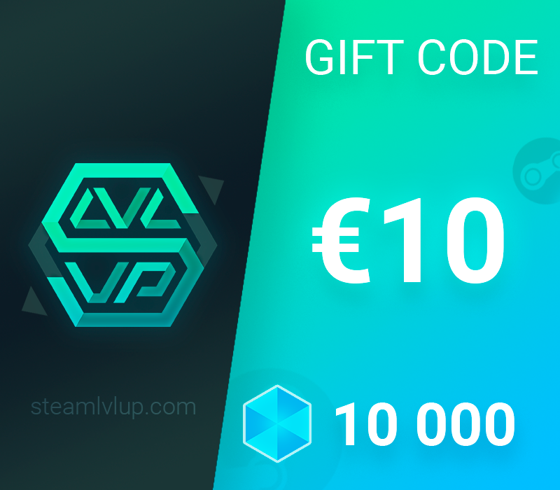 

SteamlvlUP €10 Gift Code