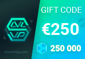 SteamlvlUP €250 Gift Code