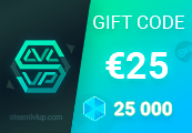 SteamlvlUP €25 Gift Code