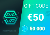 SteamlvlUP €50 Gift Code