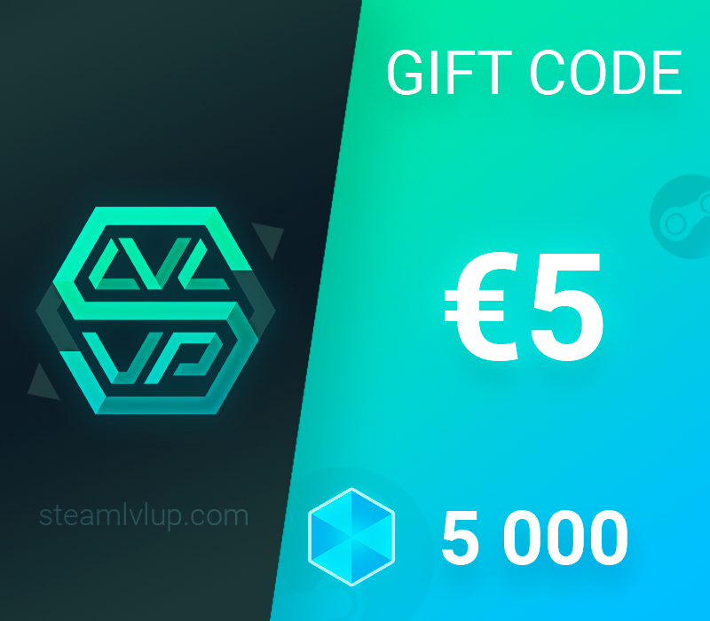 SteamlvlUP €5 Gift Code