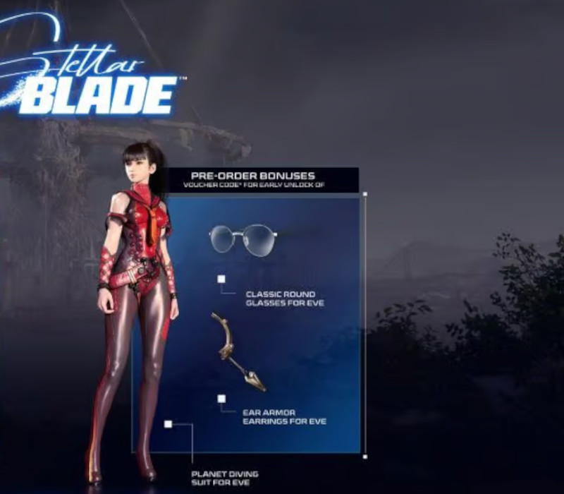 

Stellar Blade - Pre-order Rewards DLC EU (without DE/NL/PL) PS5 CD Key