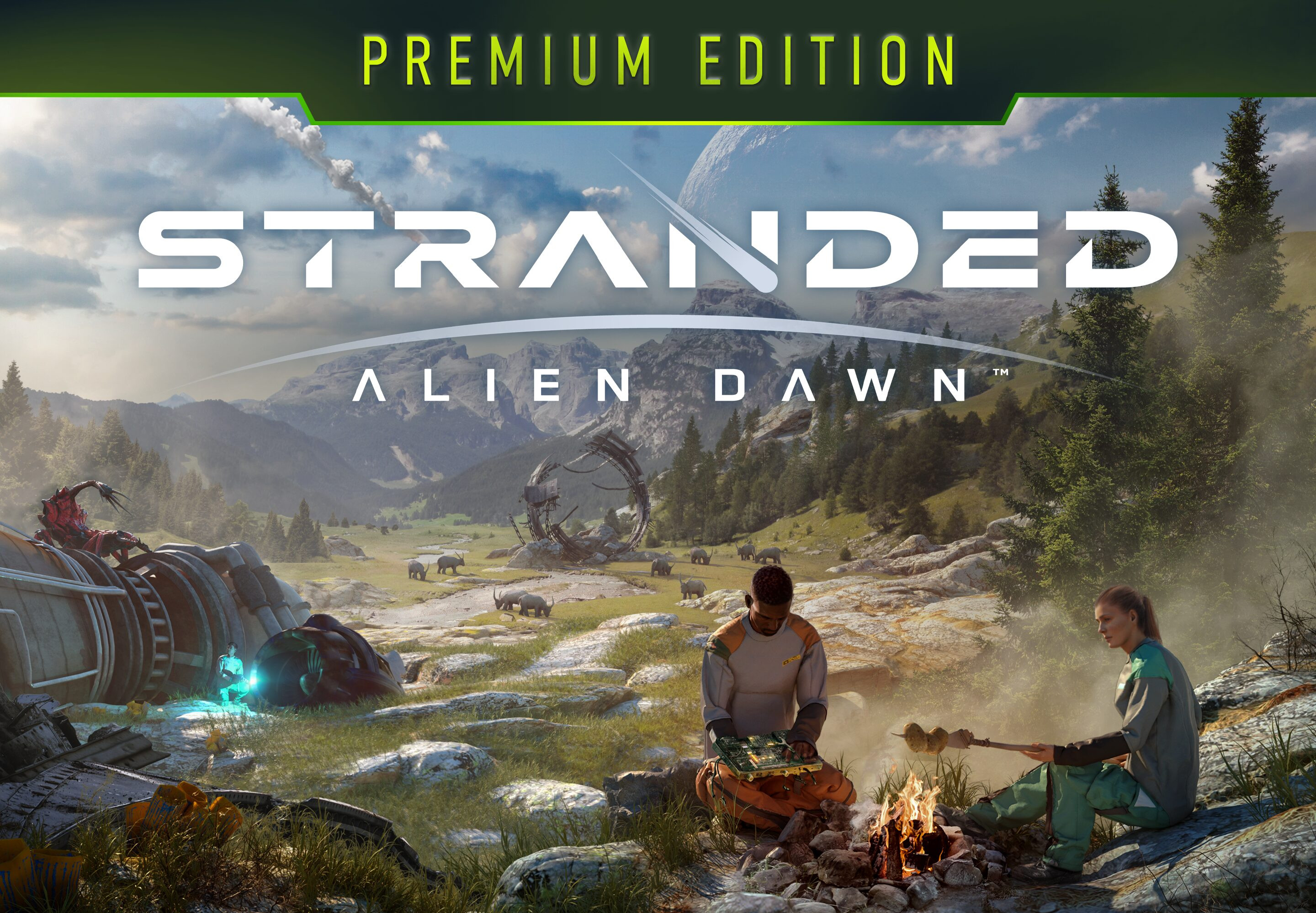 Stranded: Alien Dawn Premium Edition Steam CD Key screenshot 2