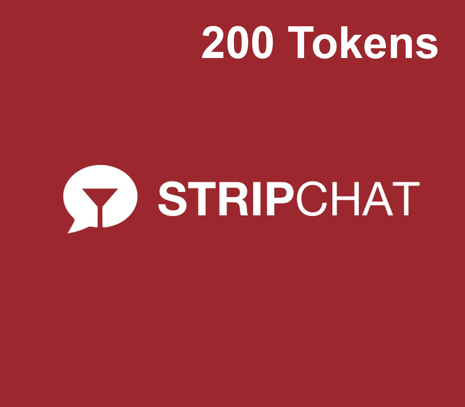 

Stripchat - 200 Tokens Gift Card