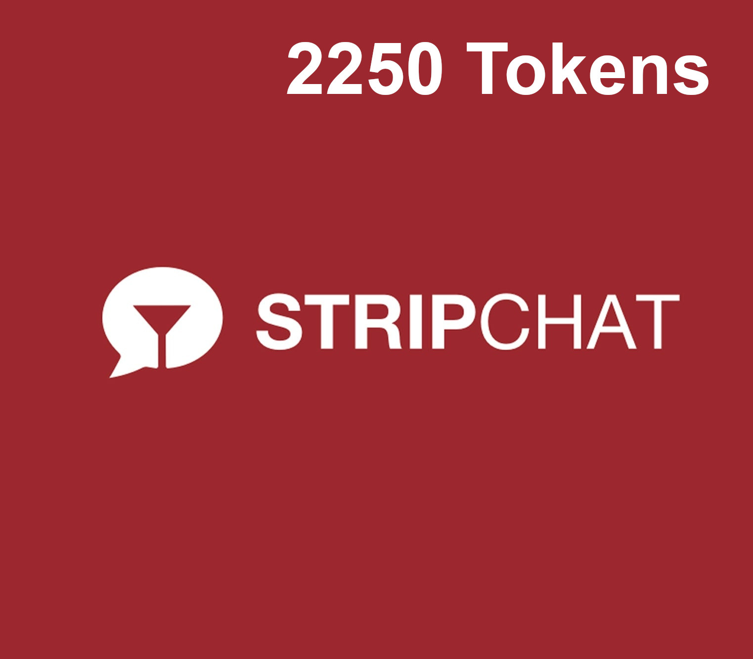 

Stripchat - 2250 Tokens Gift Card