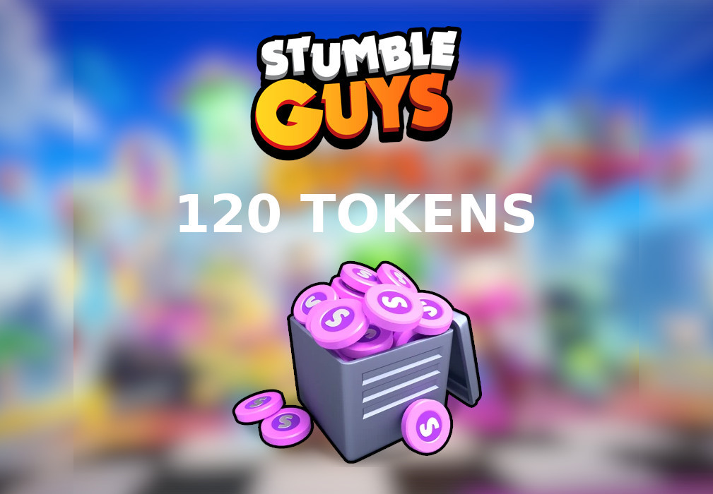 Stumble Guys 120 Stumble Tokens - Rei dos Coins